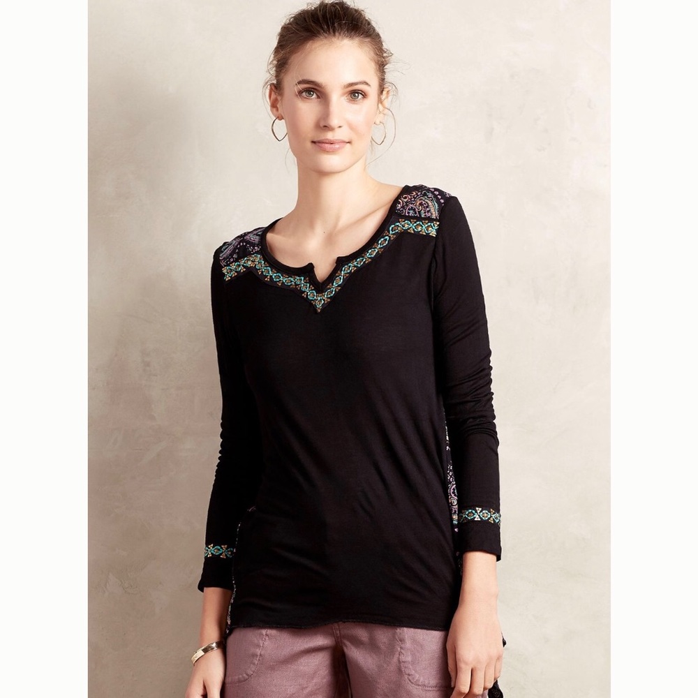 Anthropologie Florin Top by Sloane Rouge